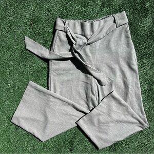 Zara - Cropped Tie Front Trouser Pant - Women’s size XS